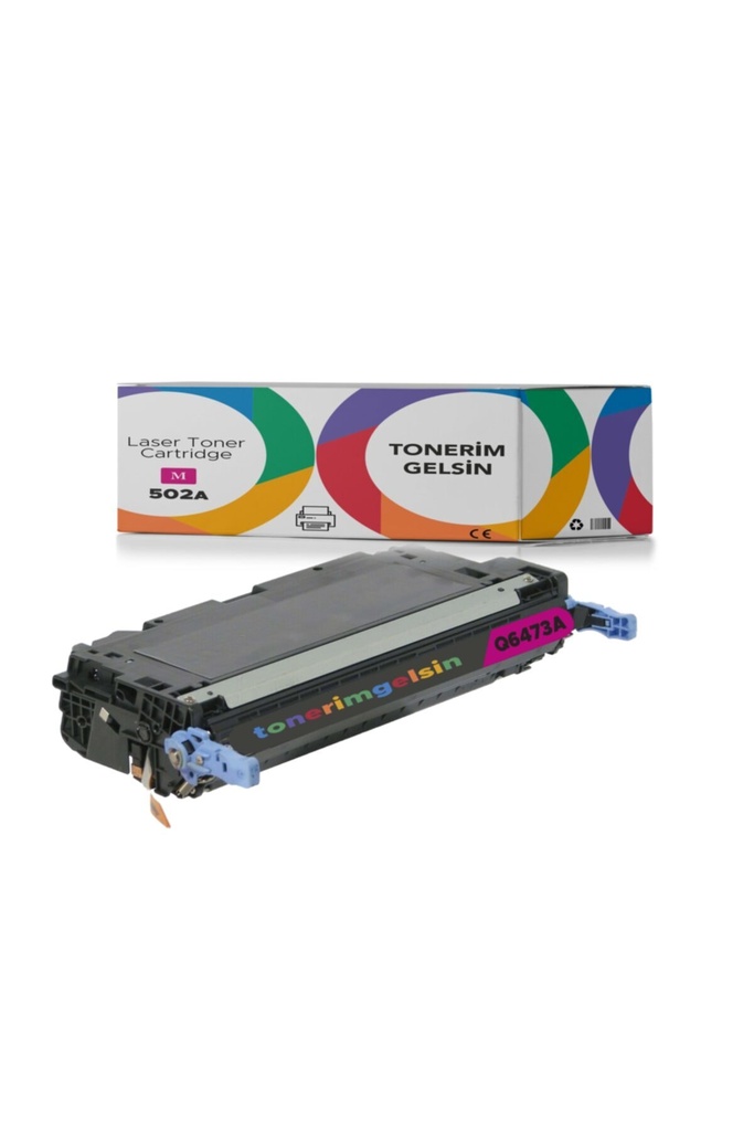 502A-Q6473A Kırmızı Toner - Uyumlu: Color Laser 3800Dn/3800Dnt