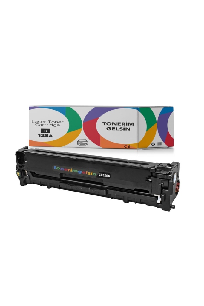 128A-CE320A Siyah Toner - Uyumlu: Laserjet Pro Cm1415Fnw
