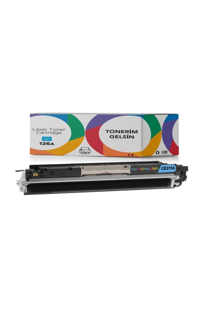 126a - Ce311a Mavi Toner- Color Laserjet Cp1025nw