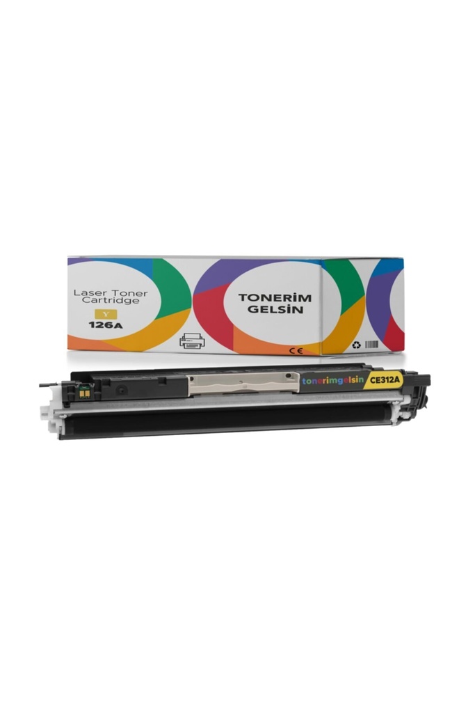 126A-CE312A Sarı Toner - Uyumlu: Laserjet Color Pro 100 M175Nw