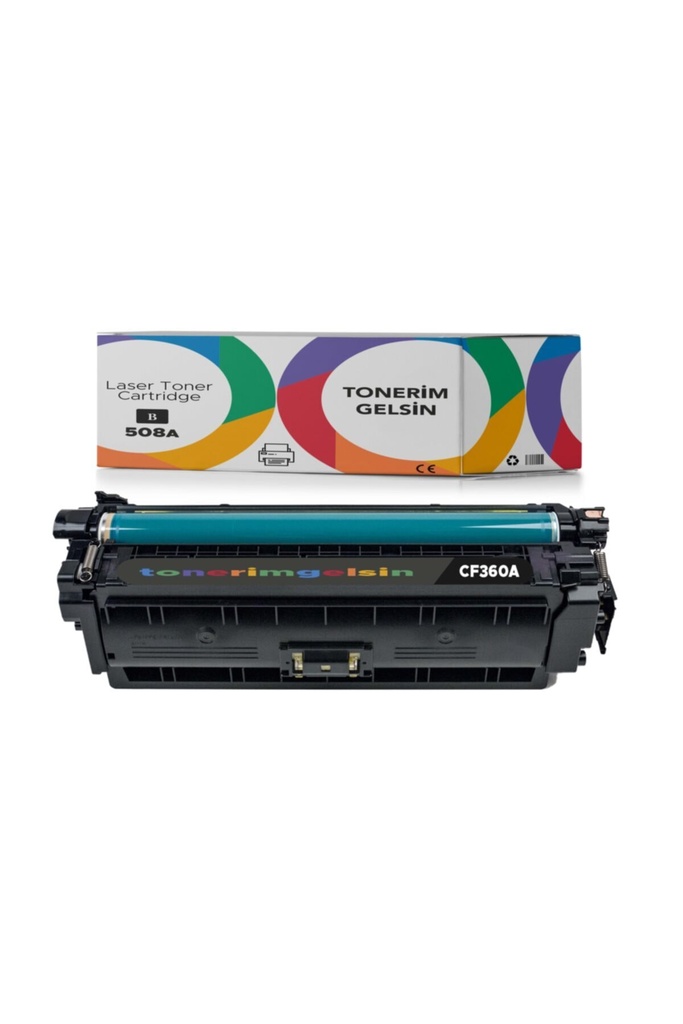 508A-CF360A Siyah Toner - Uyumlu: Color Laserjet M553X