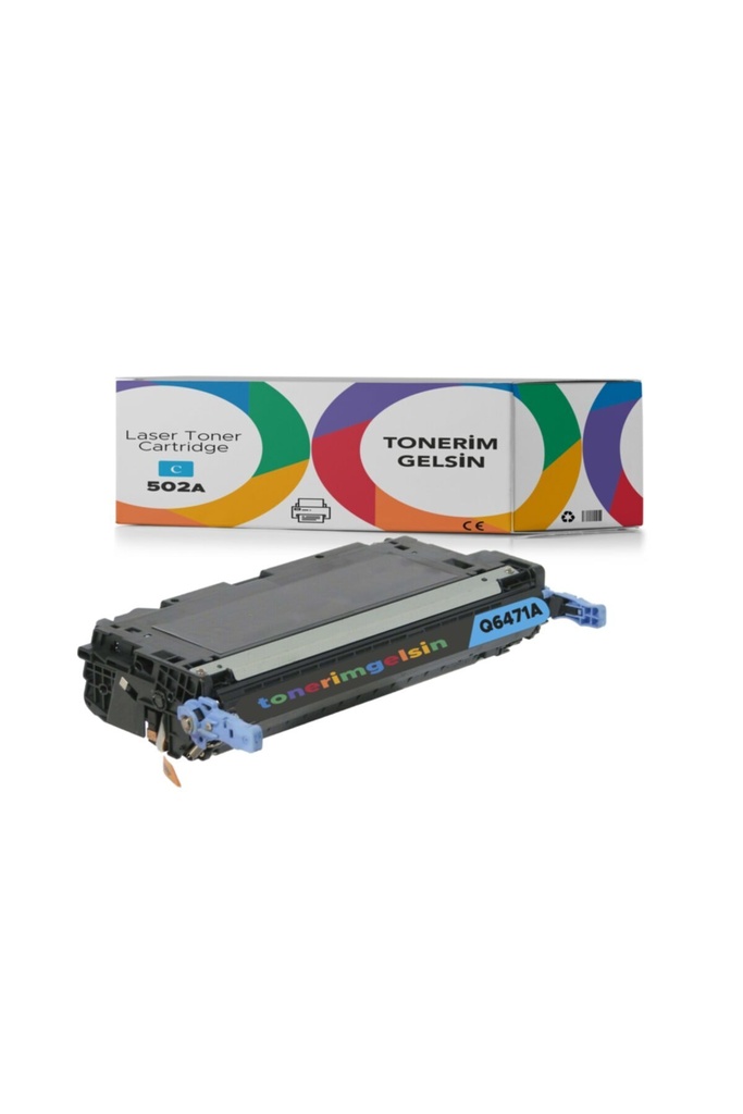 502A-Q6471A Mavi Toner - Uyumlu: Color Laserjet 3600-3600Dn
