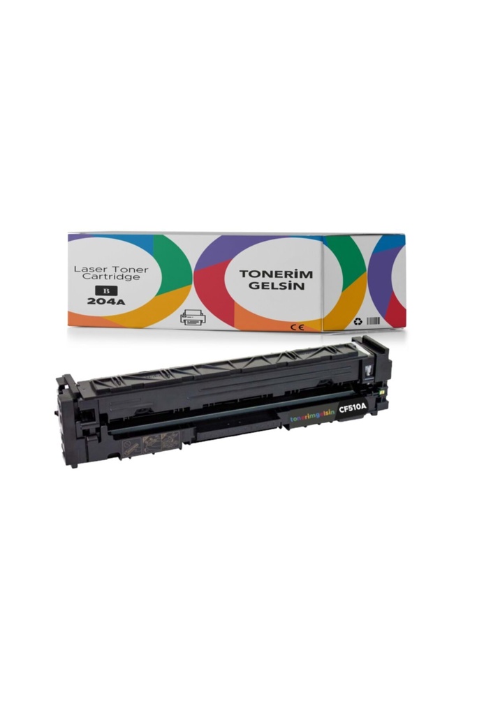 204A-CF510A Siyah Muadil Toner - Uyumlu: Color Laserjet Pro M154N