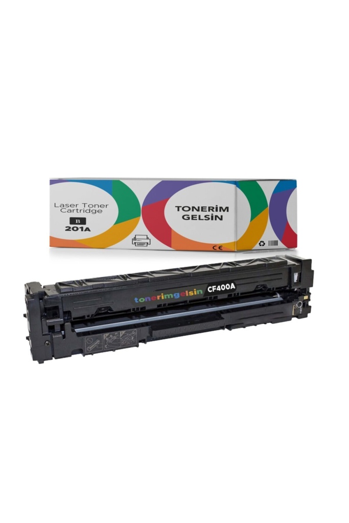 201A-CF400A Siyah Toner - Uyumlu: Color Laserjet Pro M252Dw