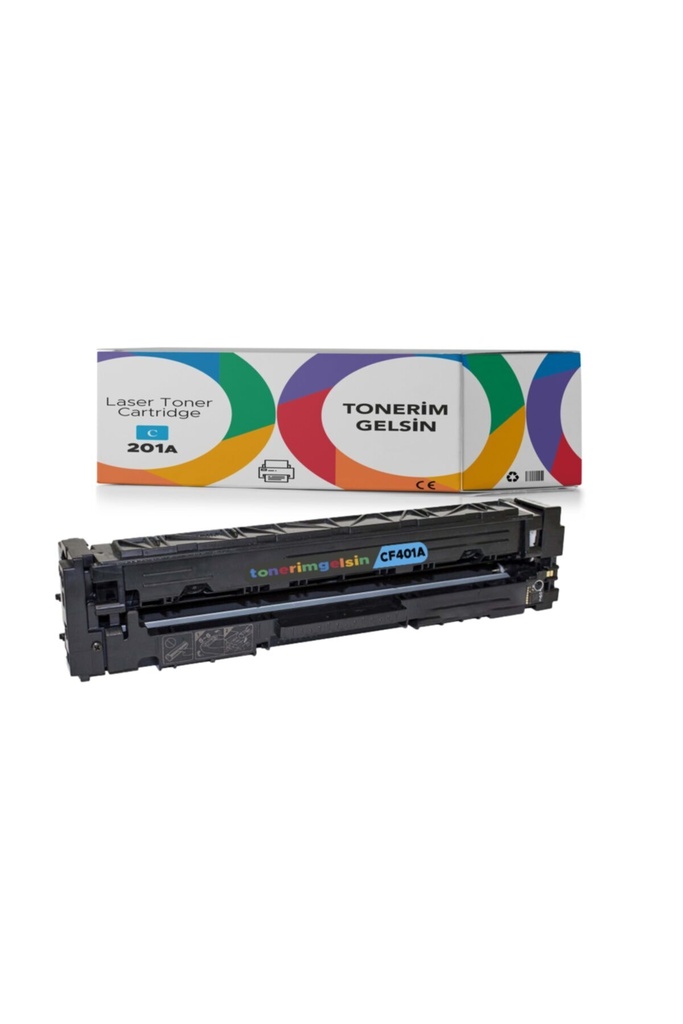 201A-CF401A Mavi Toner - Uyumlu: Color Laserjet Pro M252Dw
