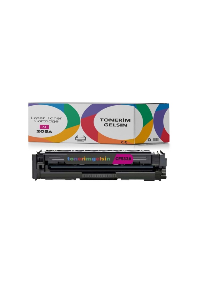 205A-CF533A Kırmızı Toner - Uyumlu: Color Laserjet Pro M181Fw / MFP M181 / MFP M180N / MFP M180