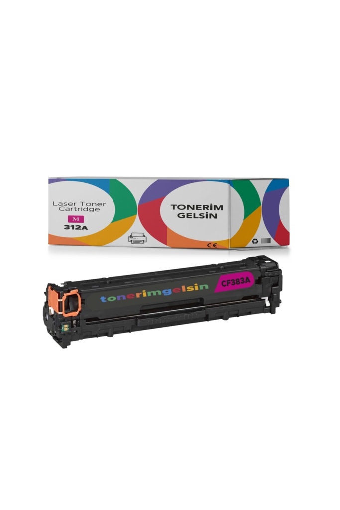 312A-CF383A Kırmızı Toner - Uyumlu: Color Laserjet MFP M476Nw / MFP M476Dw / MFP M476Dn