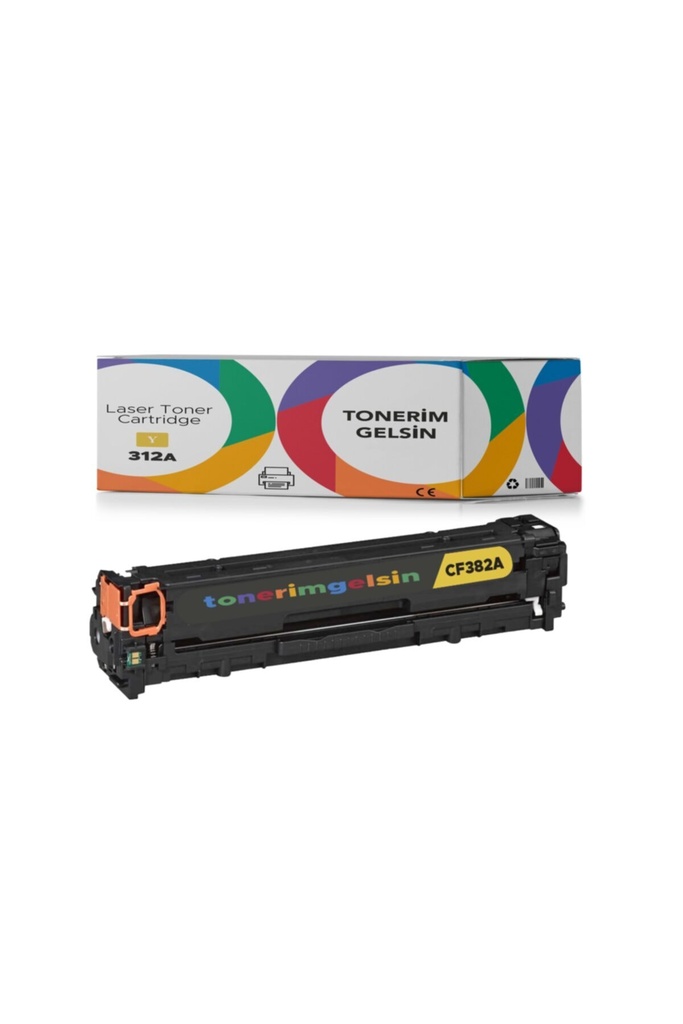 312A-CF382A Sarı Toner - Uyumlu: Color Laserjet MFP M476Dw / M476Dn / MFP M476Nw