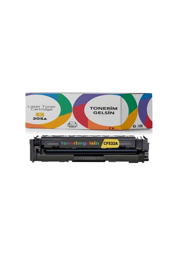 205A-CF532A Sarı Toner - Uyumlu: Color Laserjet Pro MFP M181Fw / MFP M181 / MFP M180N / MFP M180