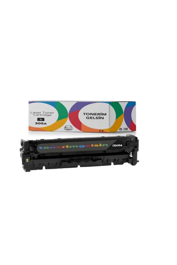 305A-CE410A Siyah Toner - Uyumlu: Laserjet Pro 300 Color M351A