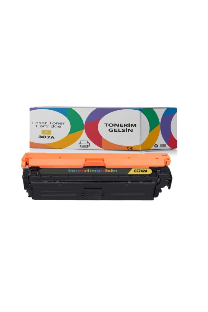 307a - Ce742a Sarı Toner- Color Laserjet Cp5225xh