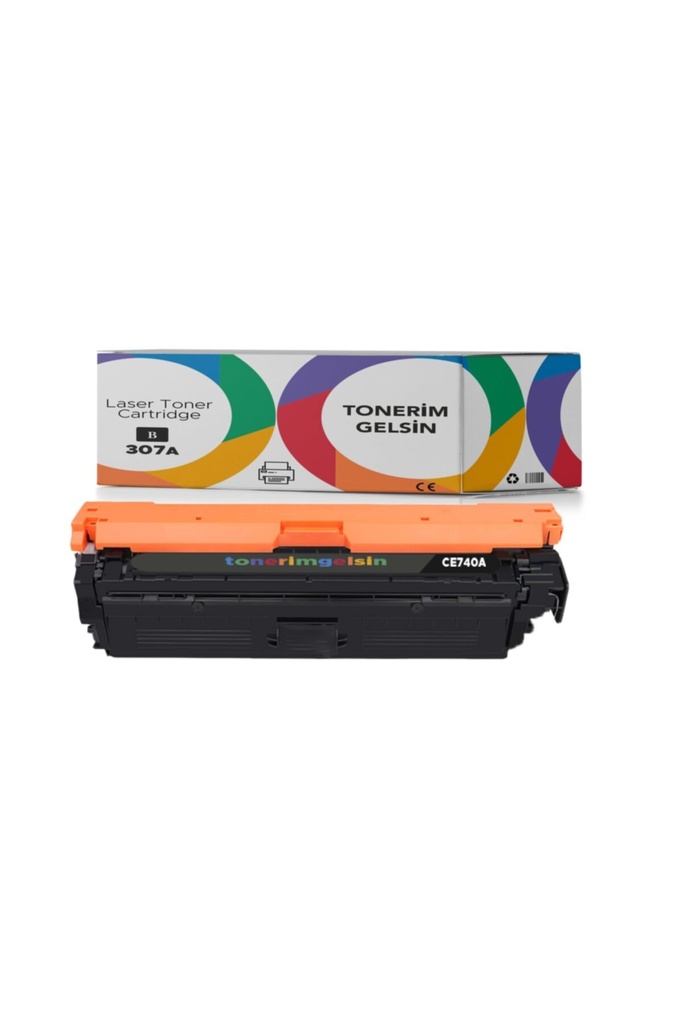 307a - Ce740a Siyah Muadil Toner- Color Laserjet Cp5225dn