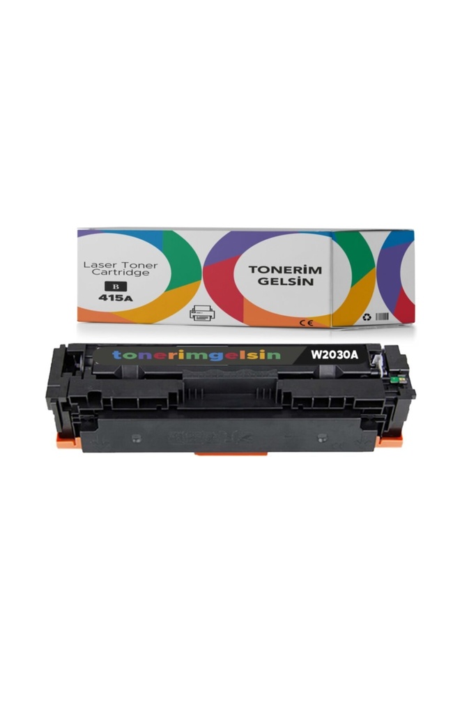 415A-W2030A Siyah Muadil Toner - Uyumlu: Color Laserjet M479Dw Çipsiz