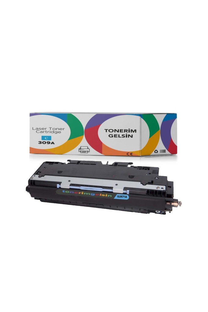 309A -Q2671A Mavi Muadil Toner - Uyumlu: Color Laserjet 3500N