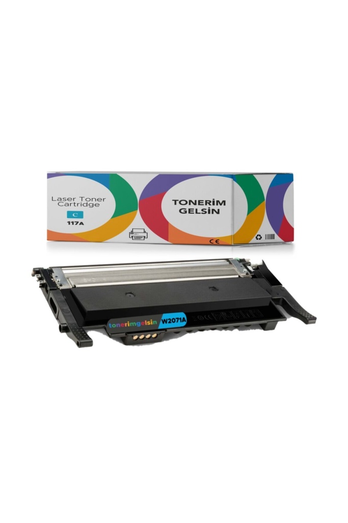 117a - W2071a Mavi Toner - Color Laser 150a Chipsiz