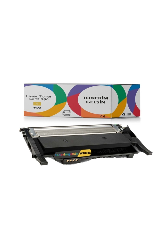 117a - W2072a Sarı Toner - Color Laser 150a Chipsiz