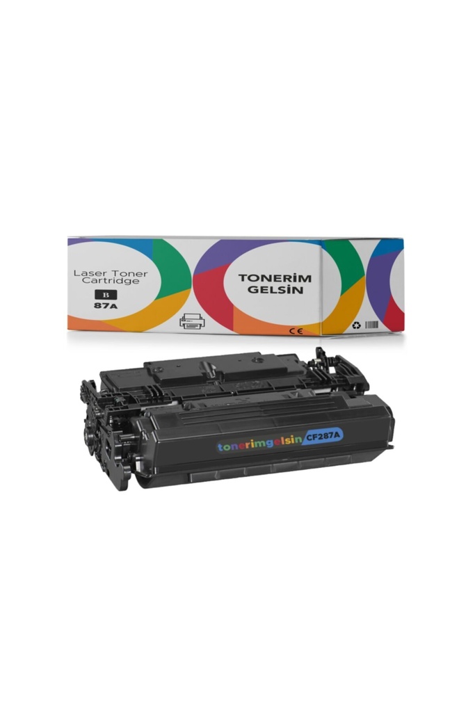 87a - Cf287a Muadil Toner - Laserjet Pro M501dn Muadil Toner