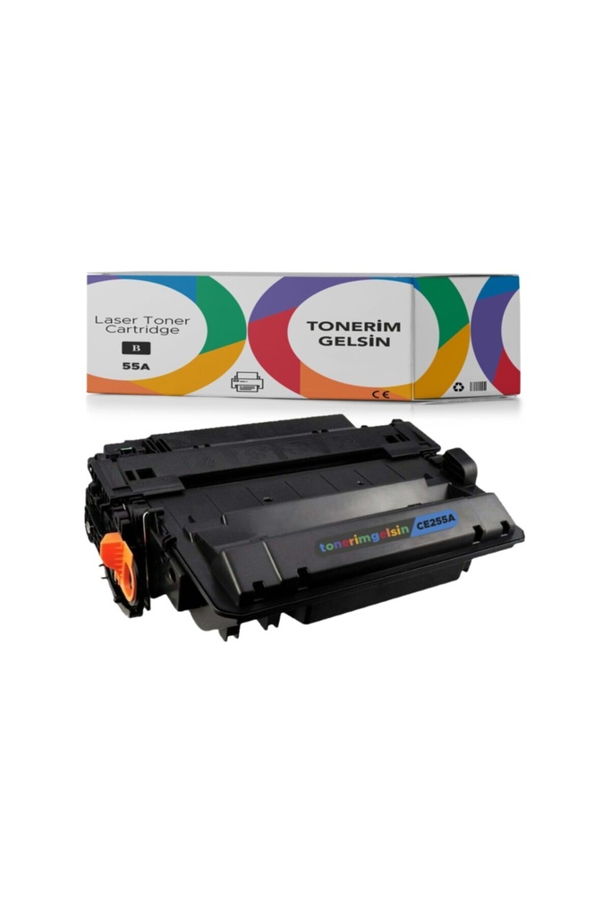 55a - Ce255a Muadil Toner - Laserjet P3015 3015d 3015x 3015dn 500 Mfp M525f Muadil Toner