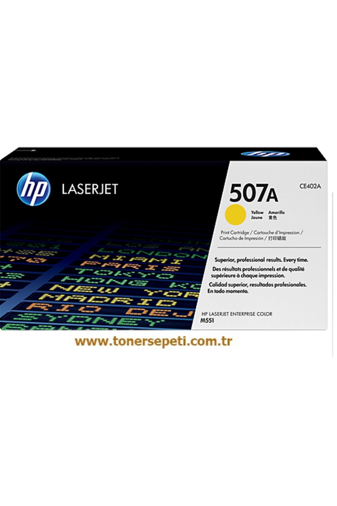 Zr 507A-CE402A Muadil Sarı Toner