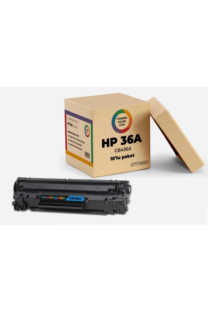 36a - Cb436a Uyumlu Toner -10 Adet- M1522-m1522nf-m1120n-m1120-p1500-10 Uyumlu Adet Toner
