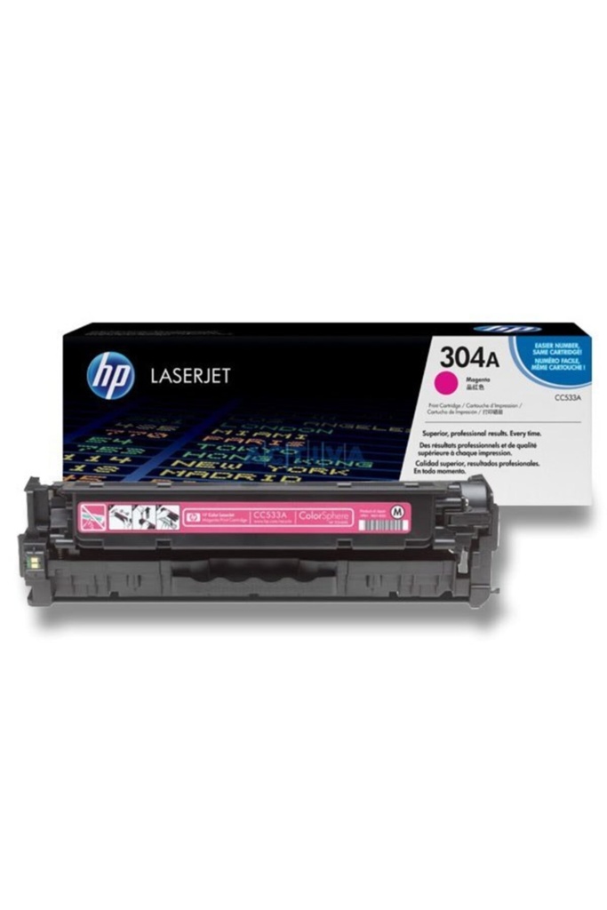 304a Cc533a Kırmızı Toner- Color Laserjet Cm2320/ Color Laserjet Cp2025 Toner