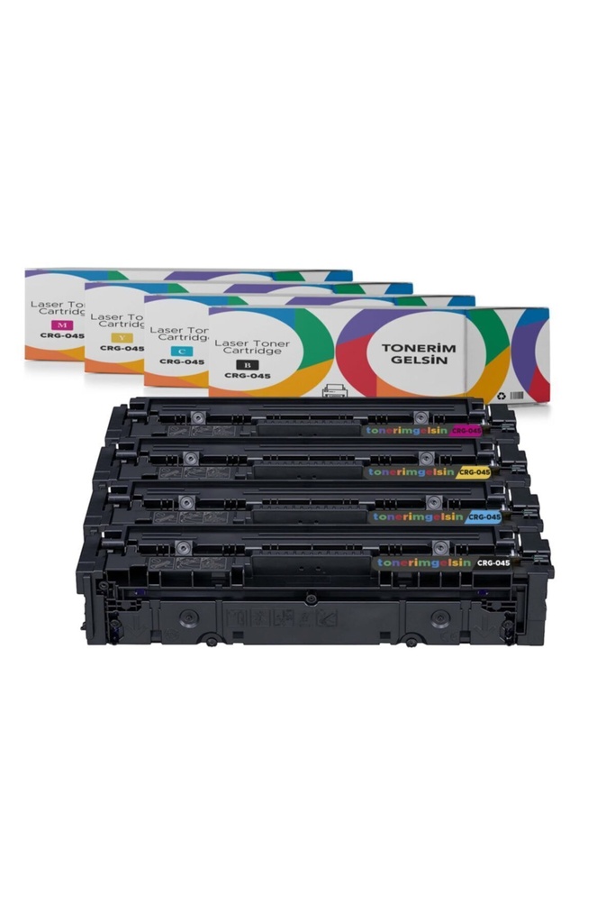 Crg-045 Set Takım Toner - Uyumlu: I-Sensys Mf-634Cdw/635Cx/636Cdwt