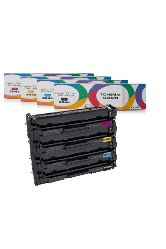 [50] 204a - Cf510a Set Toner- Color Laserjet Pro M181fw