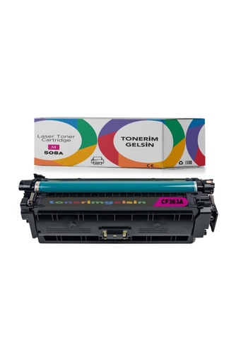 [50] Kırmızı Toner - Uyumlu: Color Laserjet M553X 508A-CF363A