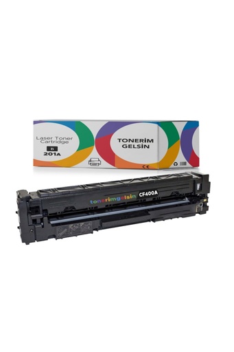 [50] 201A-CF400A Siyah Toner - Uyumlu: Color Laserjet Pro M252N / M252Dw/ MFP M277Dw / MFP M277N