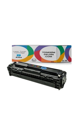 [50] 410A-CF411A Mavi Toner - Uyumlu: Color Laserjet Pro M452Dn/M452Dw/M452Nw/MFP M377Dw/MFP M477Nw