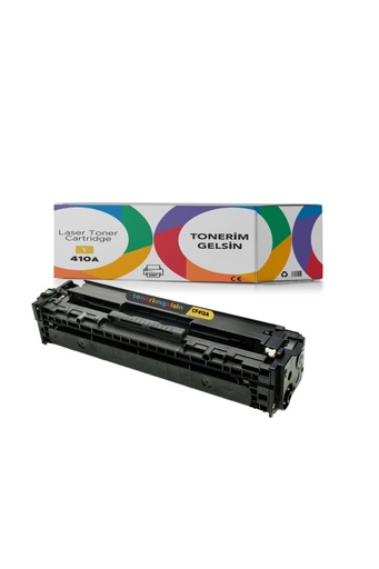 [50] 410A-CF412A Sarı Toner - Uyumlu: Color Laserjet Pro M477Fdw