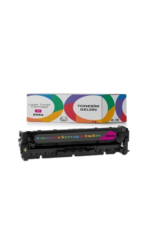 [50] 305A-CE413A Kırmızı Toner - Uyumlu: Laser Pro 300 Color M351A