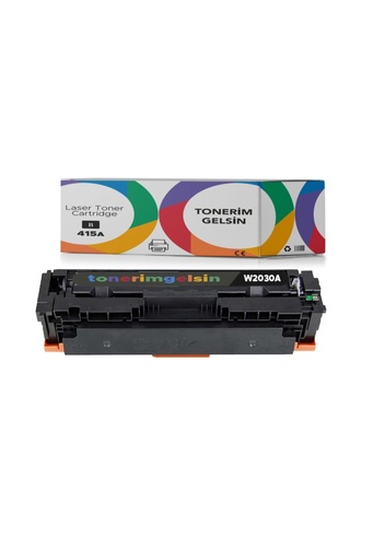[50] 415A-W2030A Siyah Toner - Uyumlu: Color Laserjet MFP M479Fnw /MFP M479Fdw/MFP M479Fdn/MFP M479Nw/M454Dw