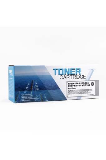 [100] Muadil Q2612a Crg703-fx10 Toner 2k