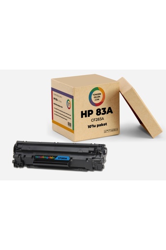83a - Cf283a Muadil Toner-10 Adet- Laserjet M201dw-m201n-m125a-m125nw-m126-10 Adet