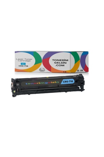 [50] Crg-716 Mavi Toner- I-sensys Mf-8050/mf-8050cn Toner